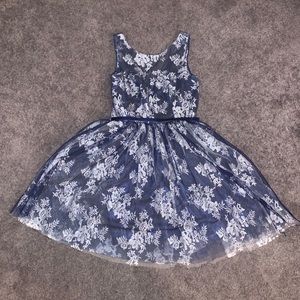 PromGirl Blue Party Dress